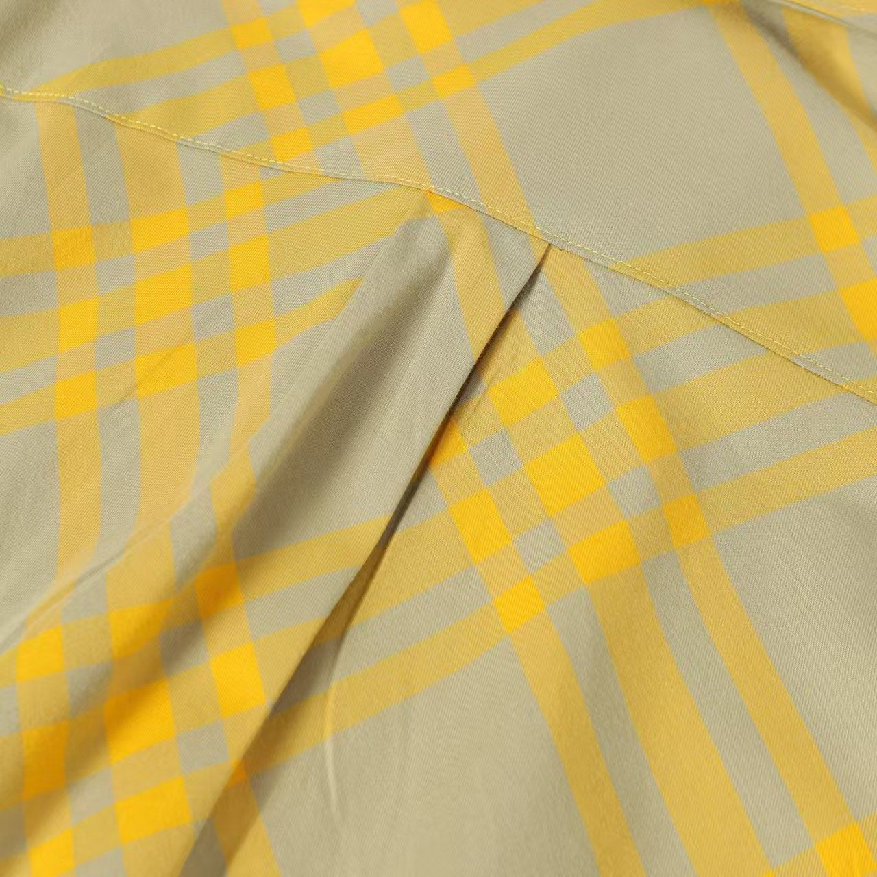 Striped plaid classic woolen shirt