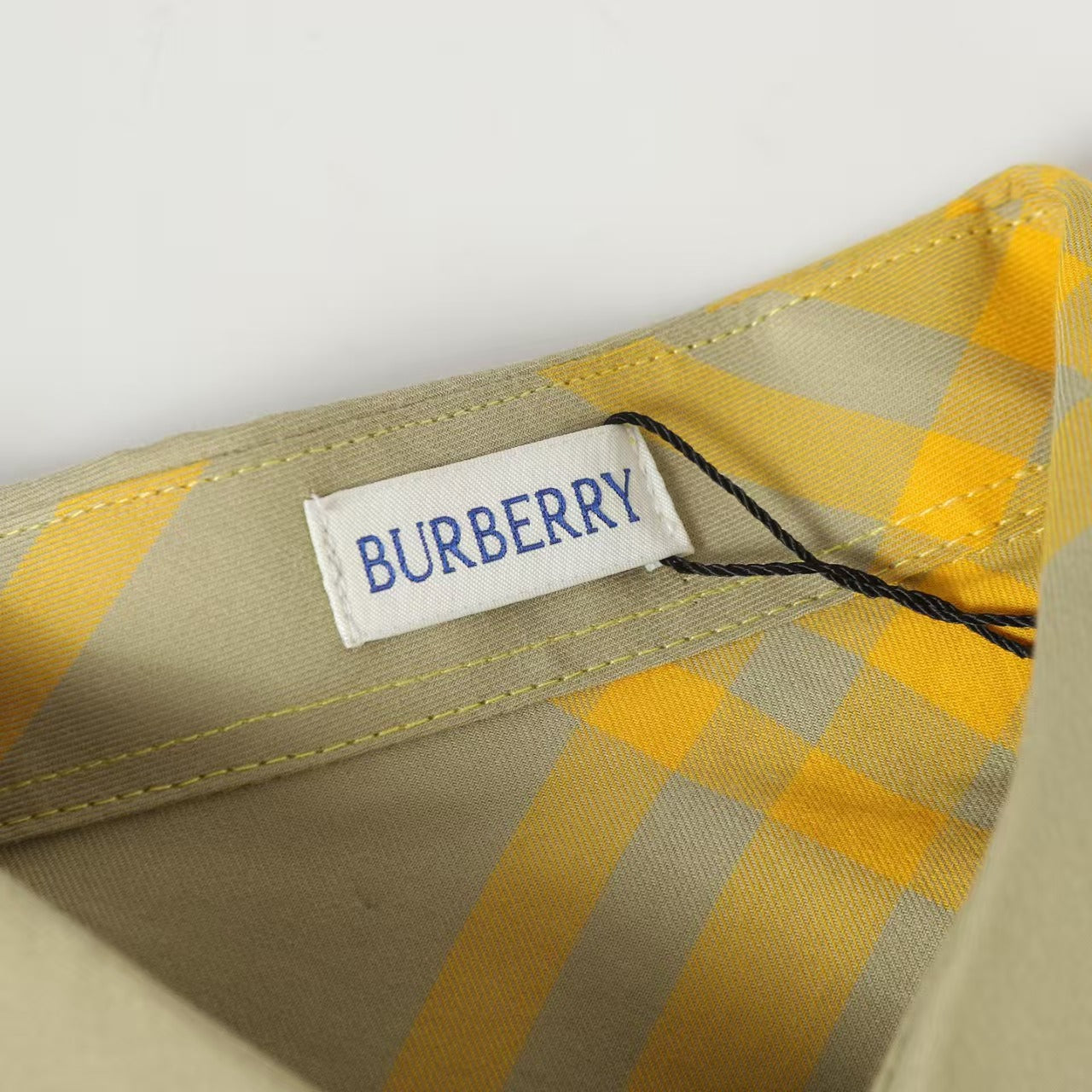 Striped plaid classic woolen shirt