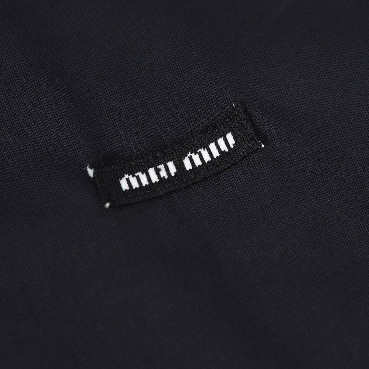 Logo Brown Stripe Fake Two piece Long Sleeve