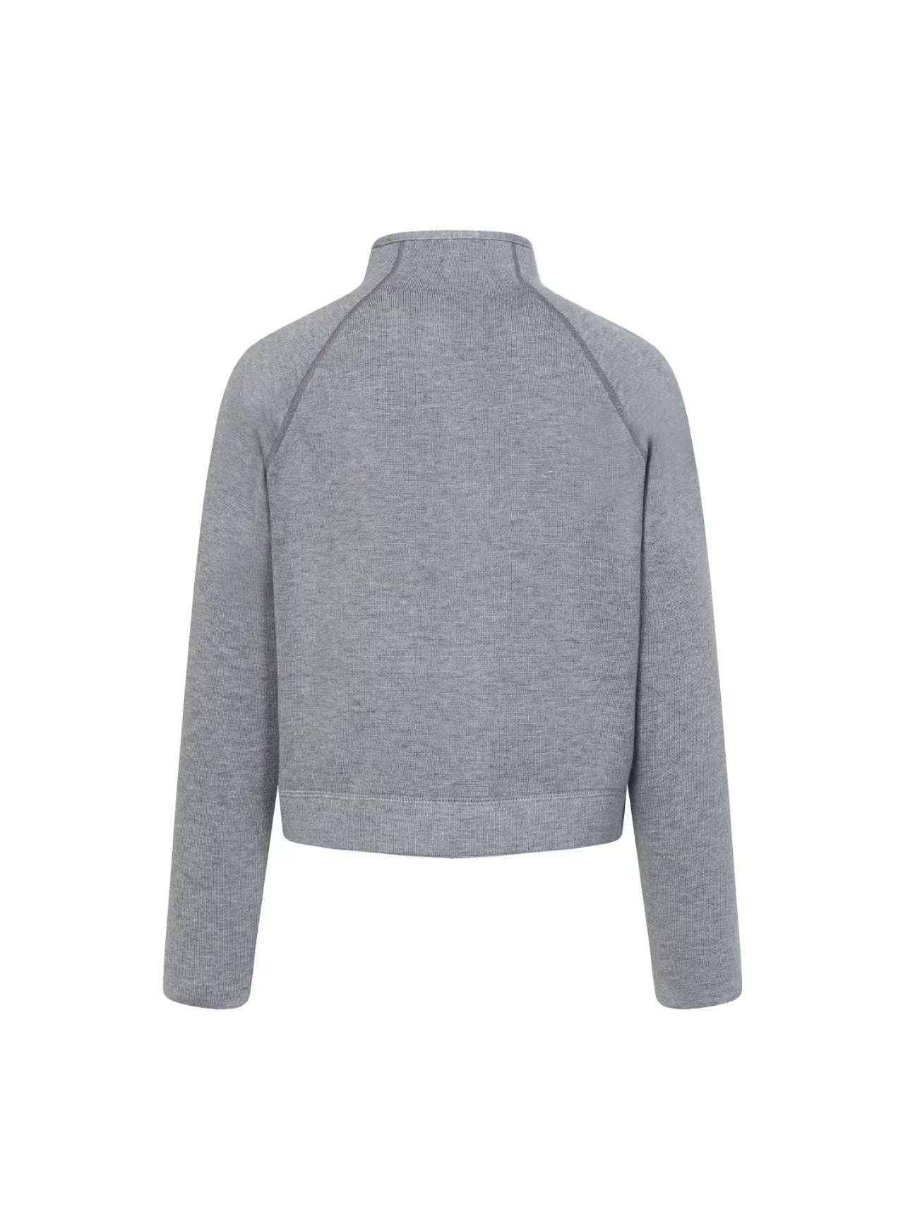 Old flower double-sided cashmere sweater