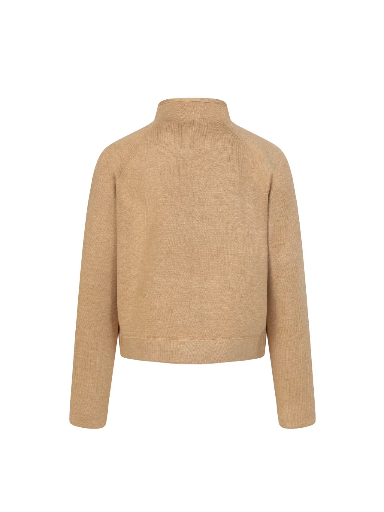 Old flower double-sided cashmere sweater