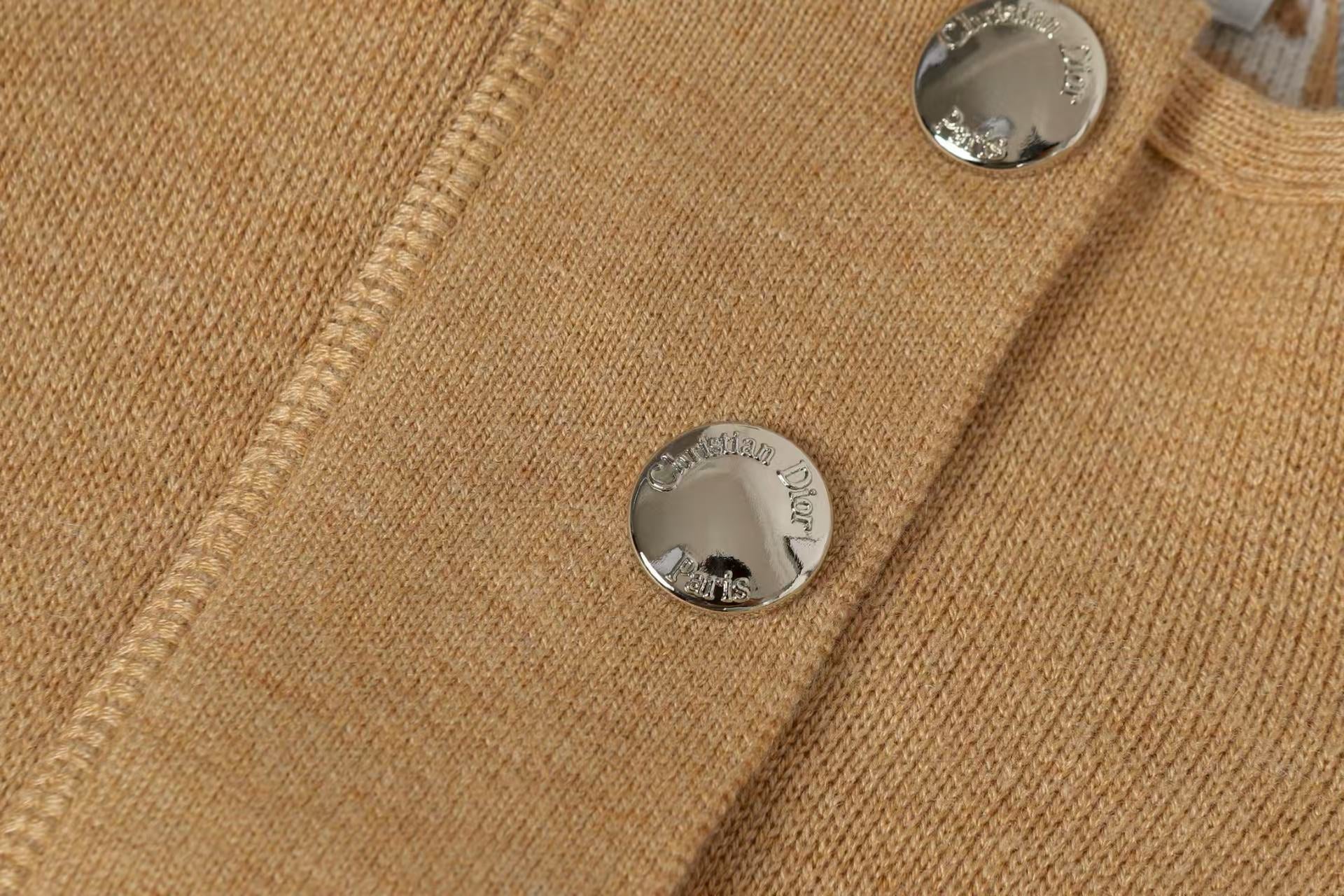 Old flower double-sided cashmere sweater