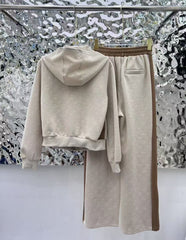 New women's jacquard suit