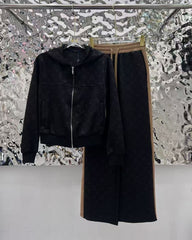 New women's jacquard suit