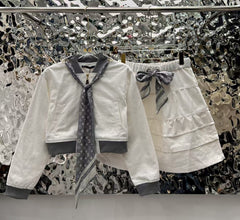 New women's short skirt set