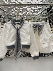 New women's short skirt set