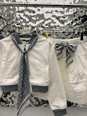 New women's short skirt set
