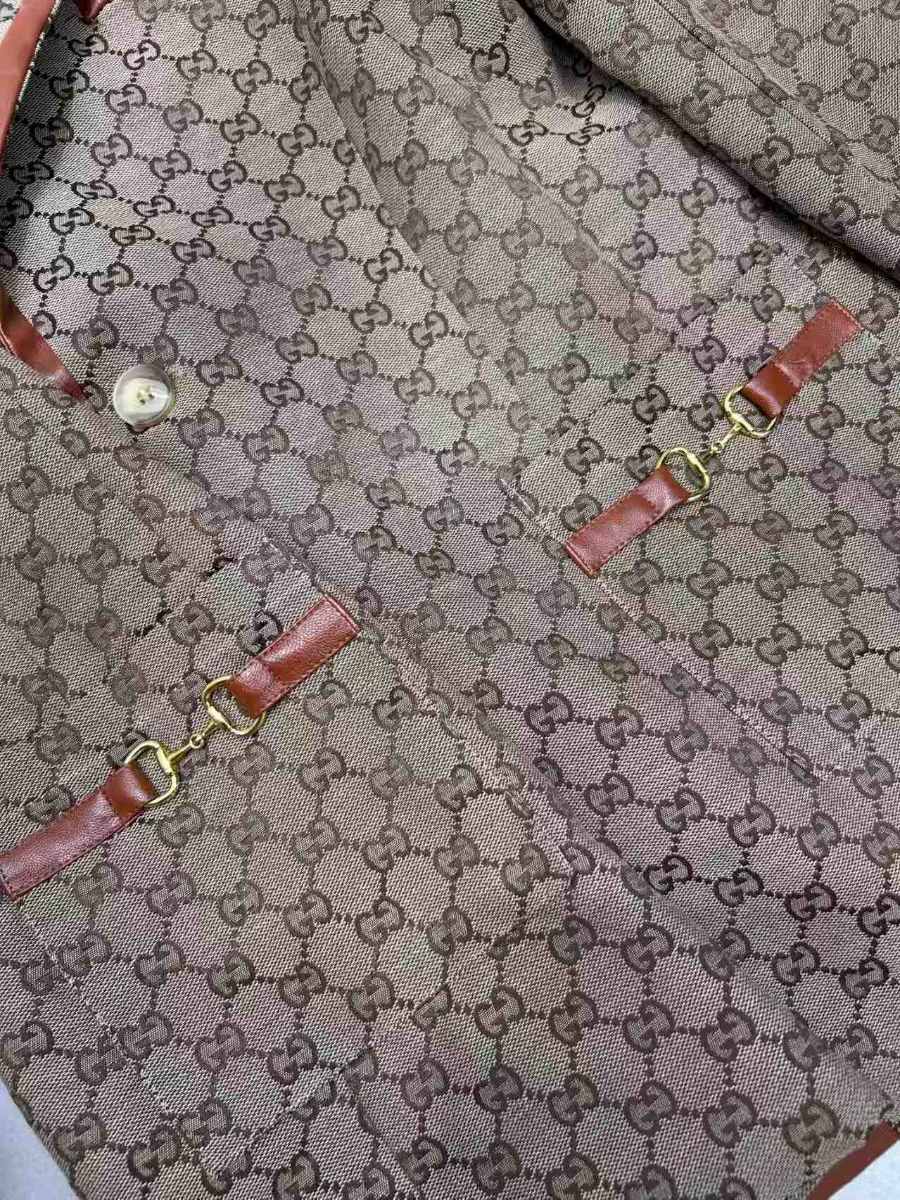 New women's jacquard leather patchwork jacket