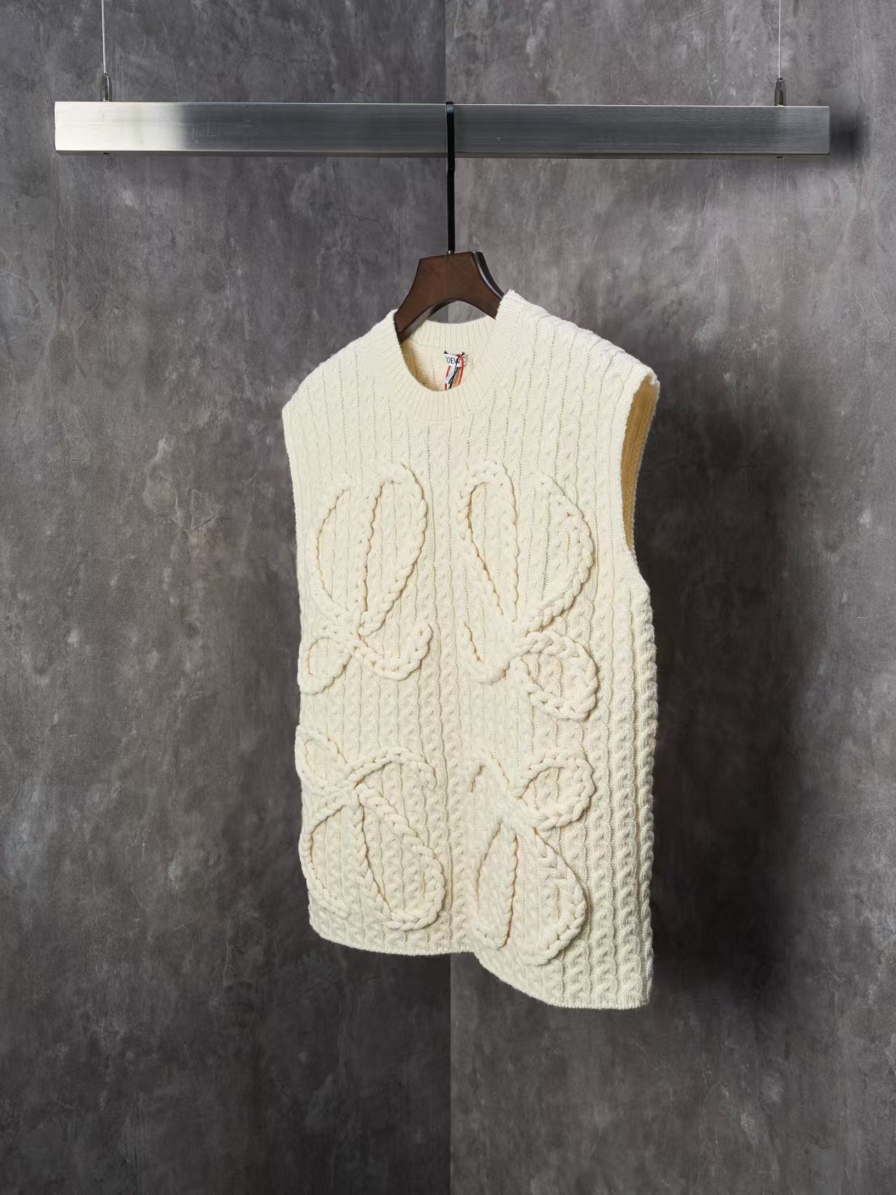 Fried Dough Twists knitting wool knitting sweater vest