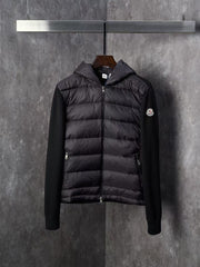 Hooded down jacket