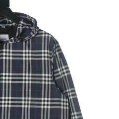 New plaid hooded jacket jacket
