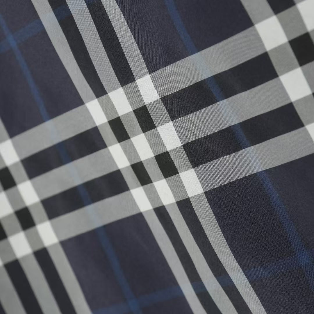 New plaid hooded jacket jacket