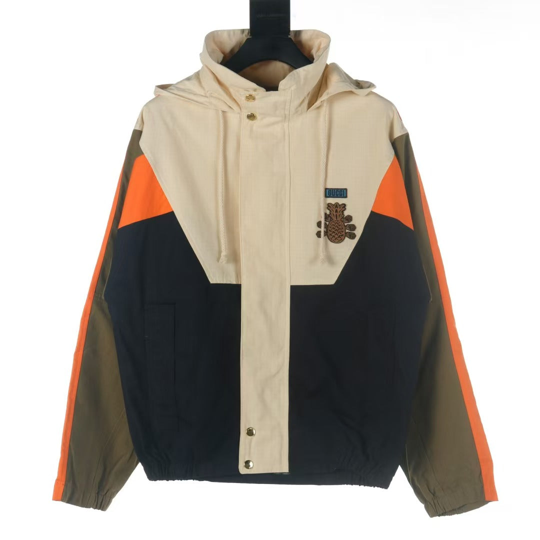 New pineapple hooded jacket jacket