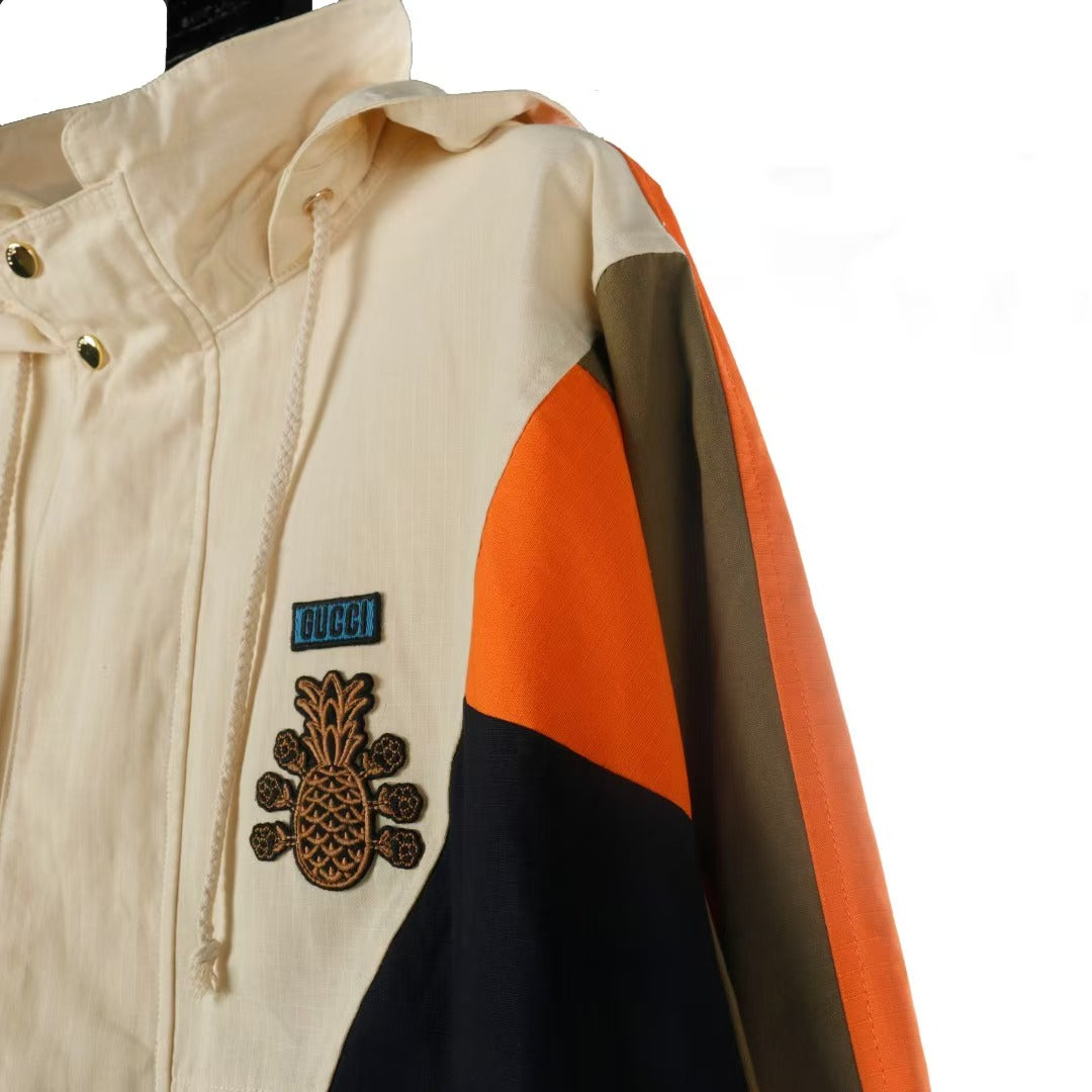 New pineapple hooded jacket jacket