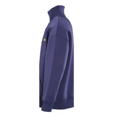 New Half Zipper Stand up Hoodie