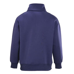 New Half Zipper Stand up Hoodie