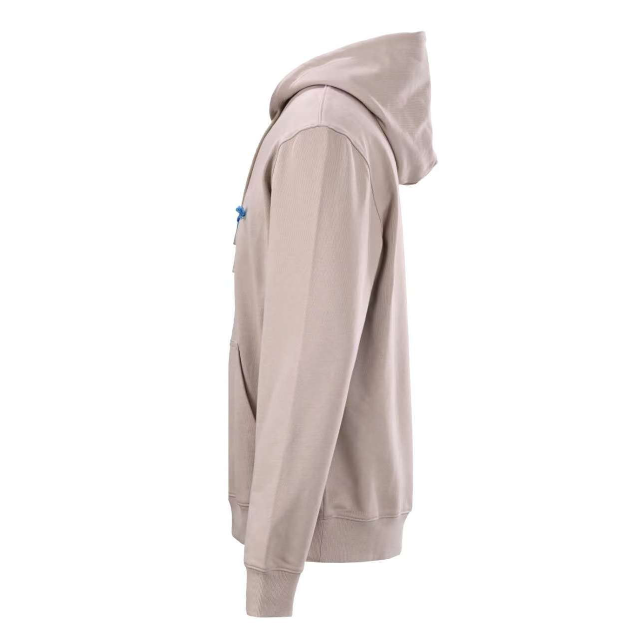 New embroidered hooded sweatshirt
