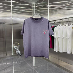 New round neck short sleeved T-shirt