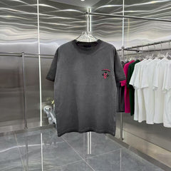 New round neck short sleeved T-shirt