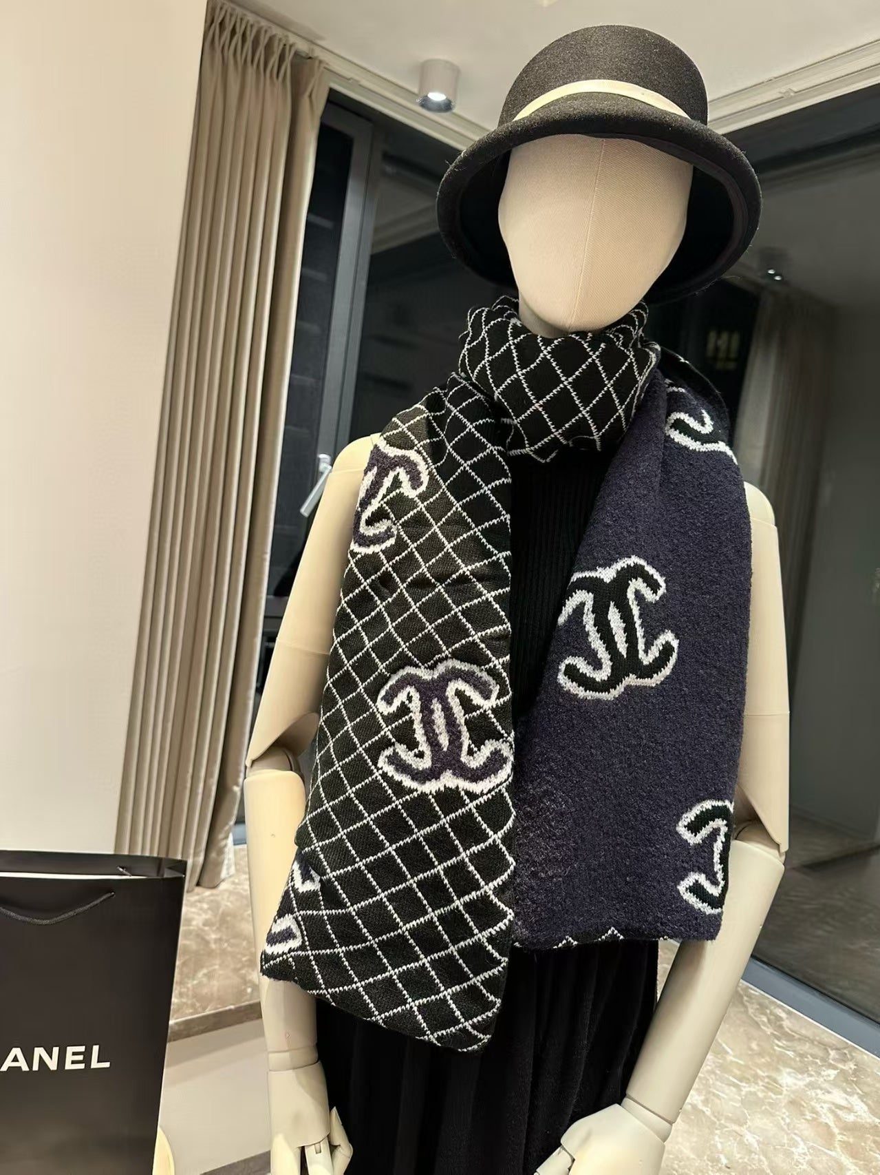 New embroidered scarf