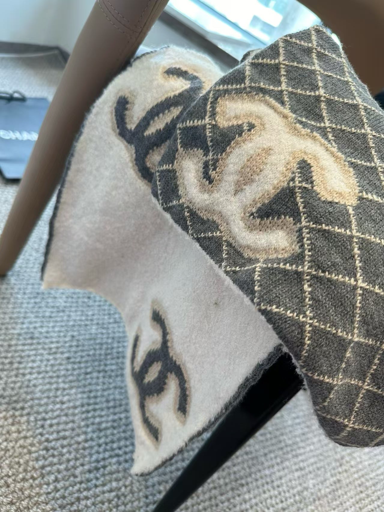 New embroidered scarf