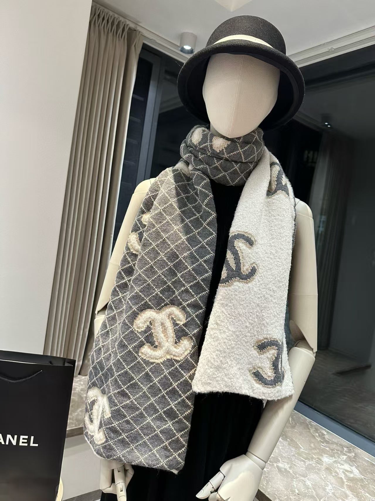 New embroidered scarf