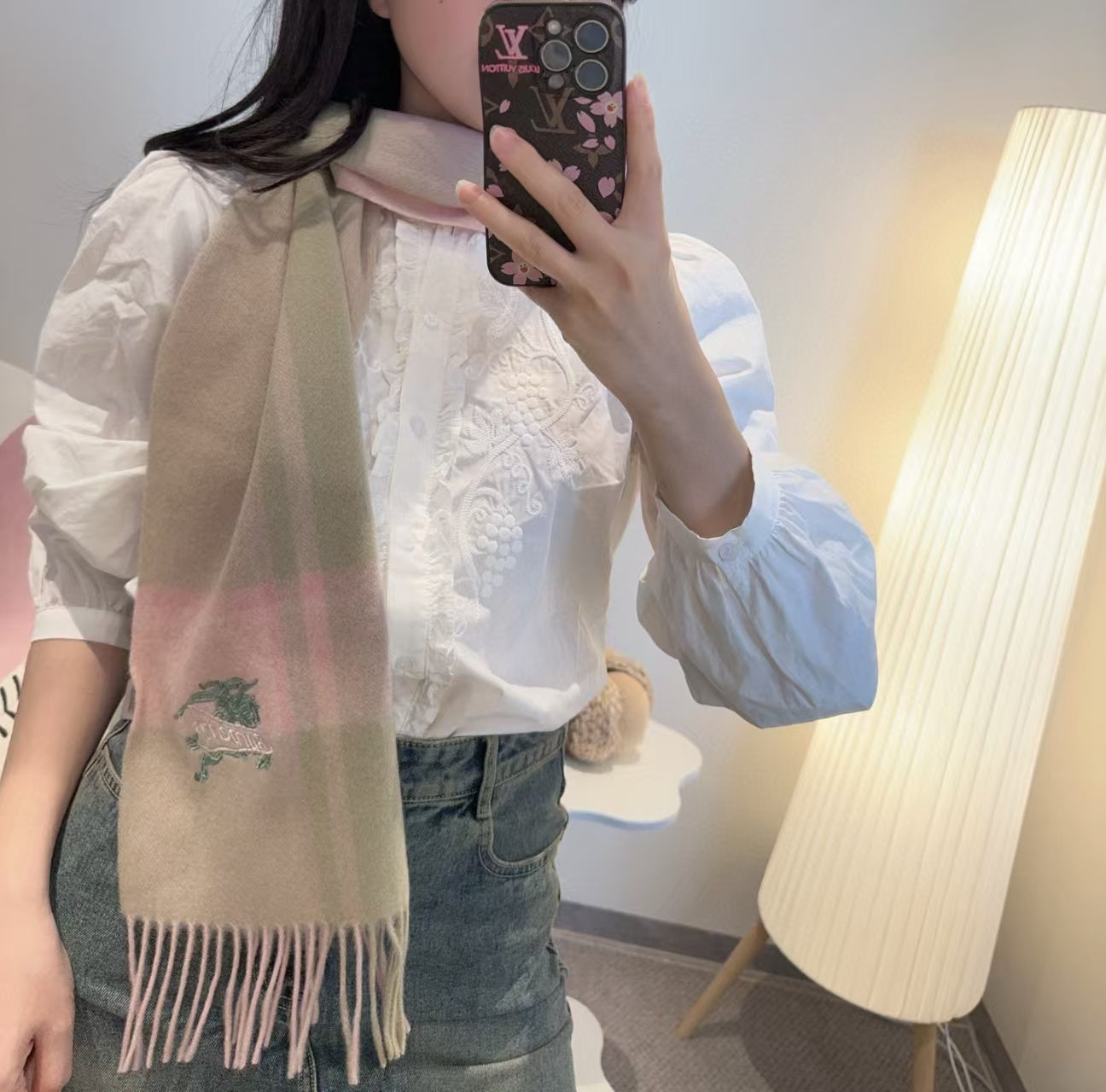 New double-sided scarf
