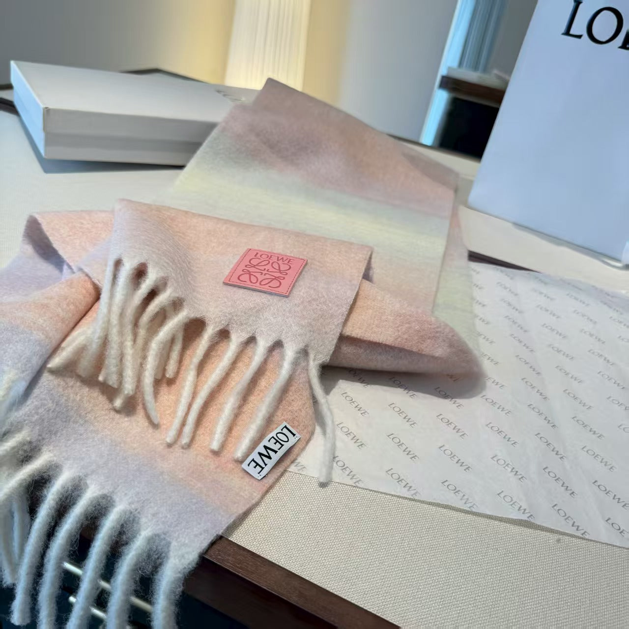 New gradient scarf