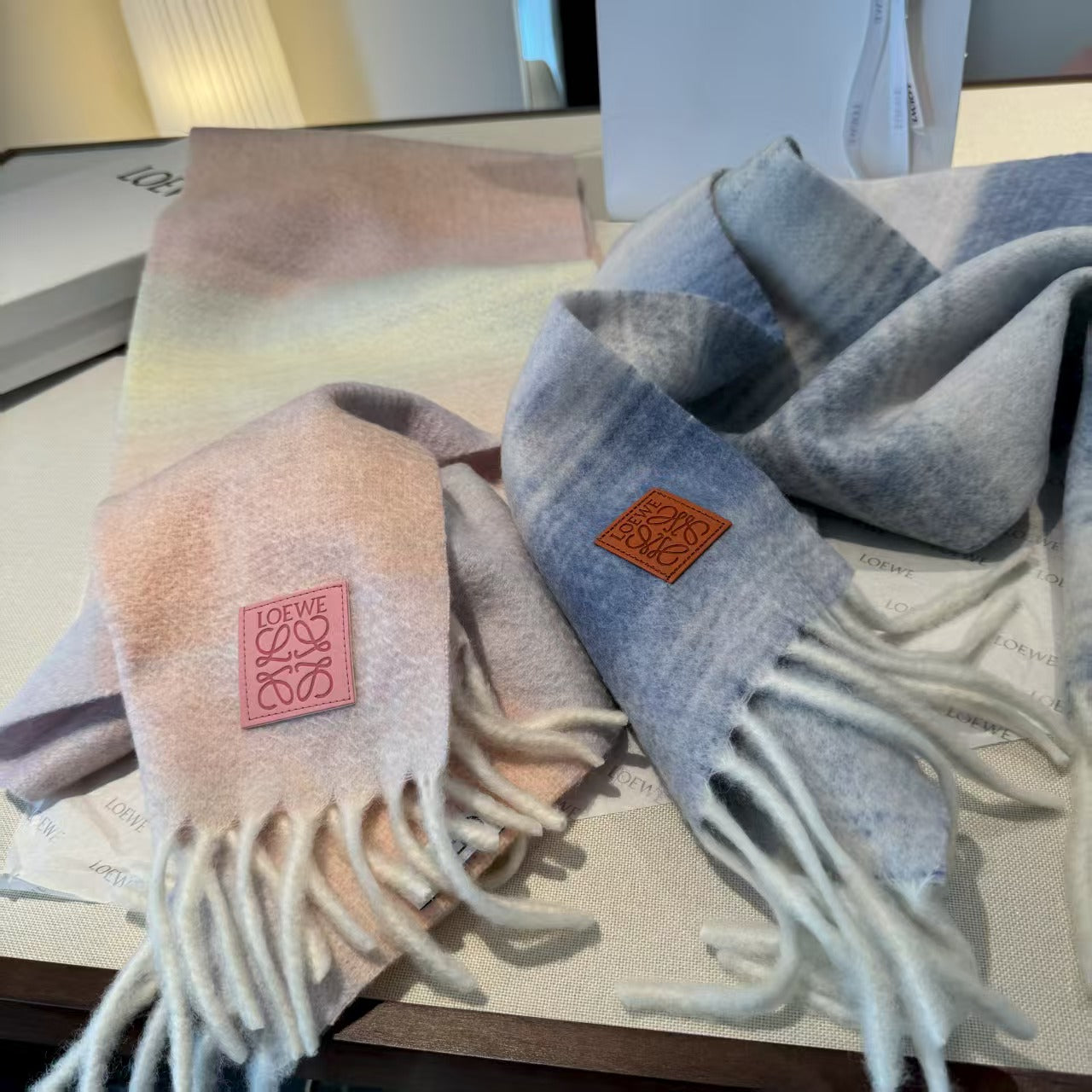 New gradient scarf