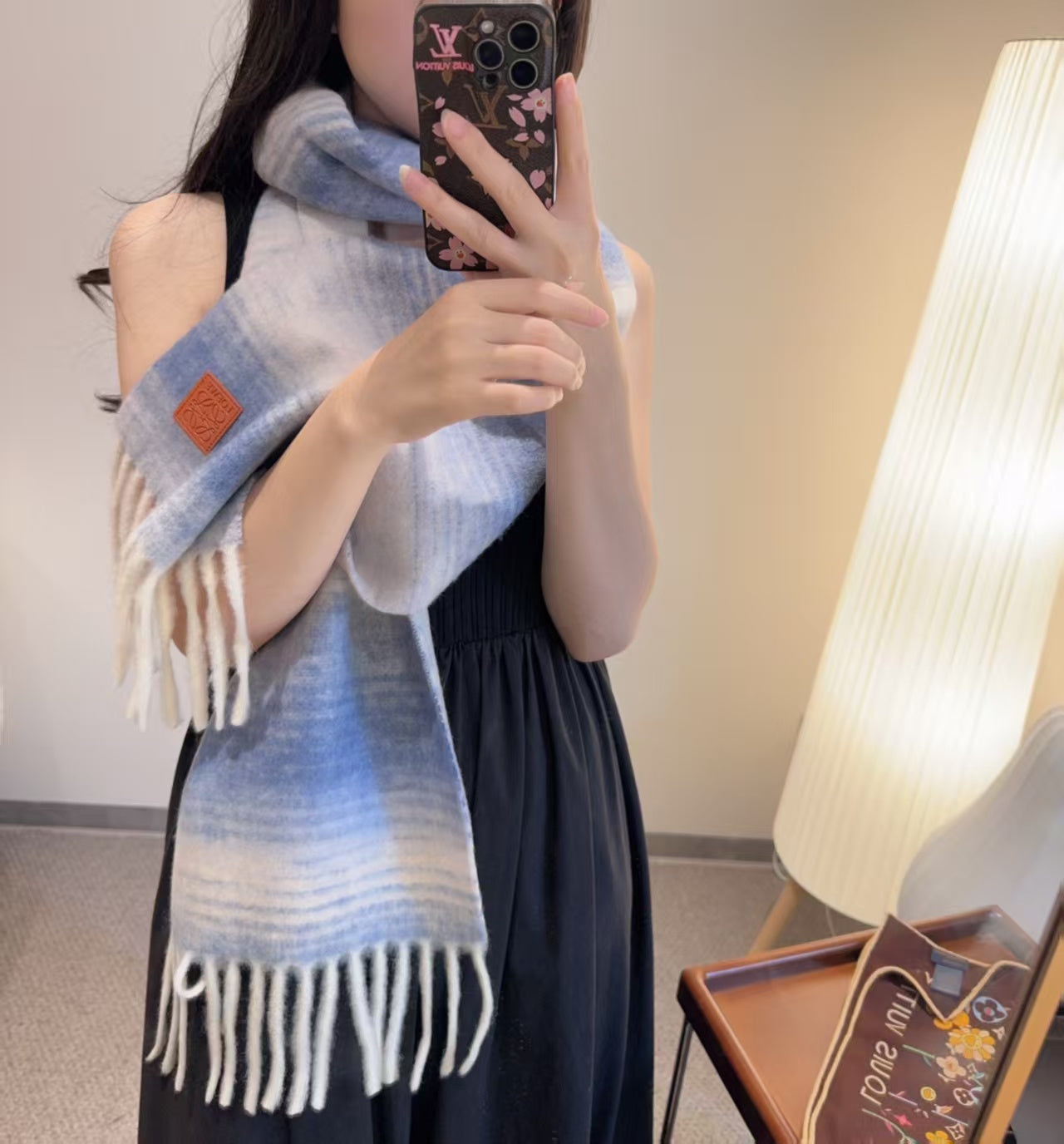 New gradient scarf