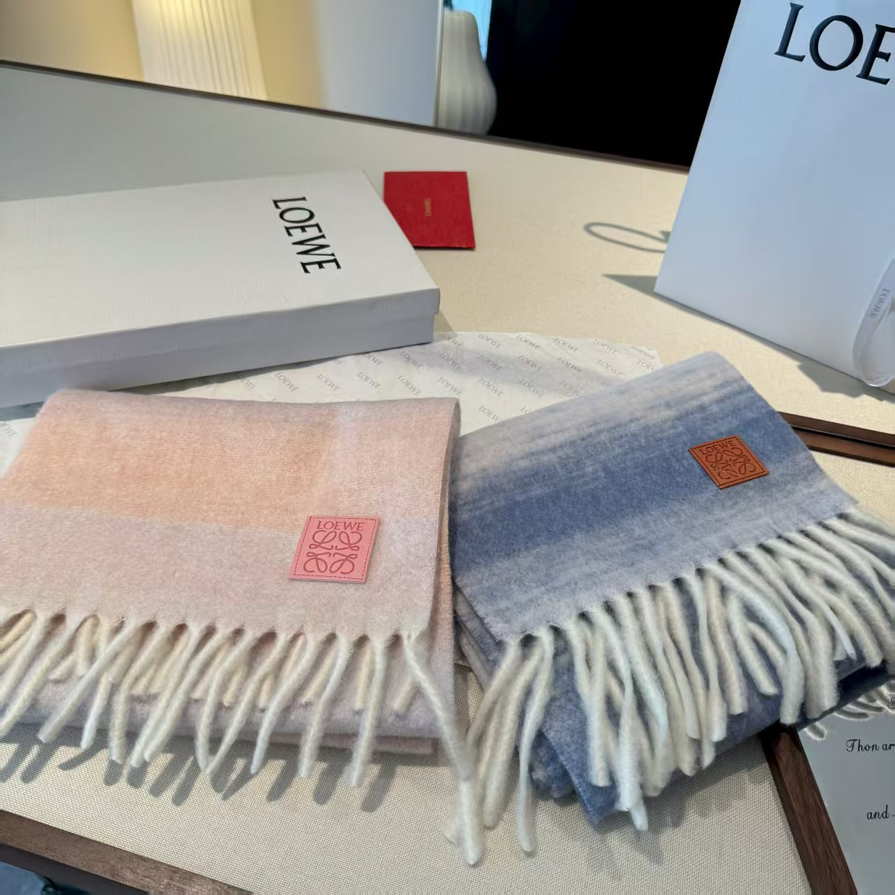 New gradient scarf