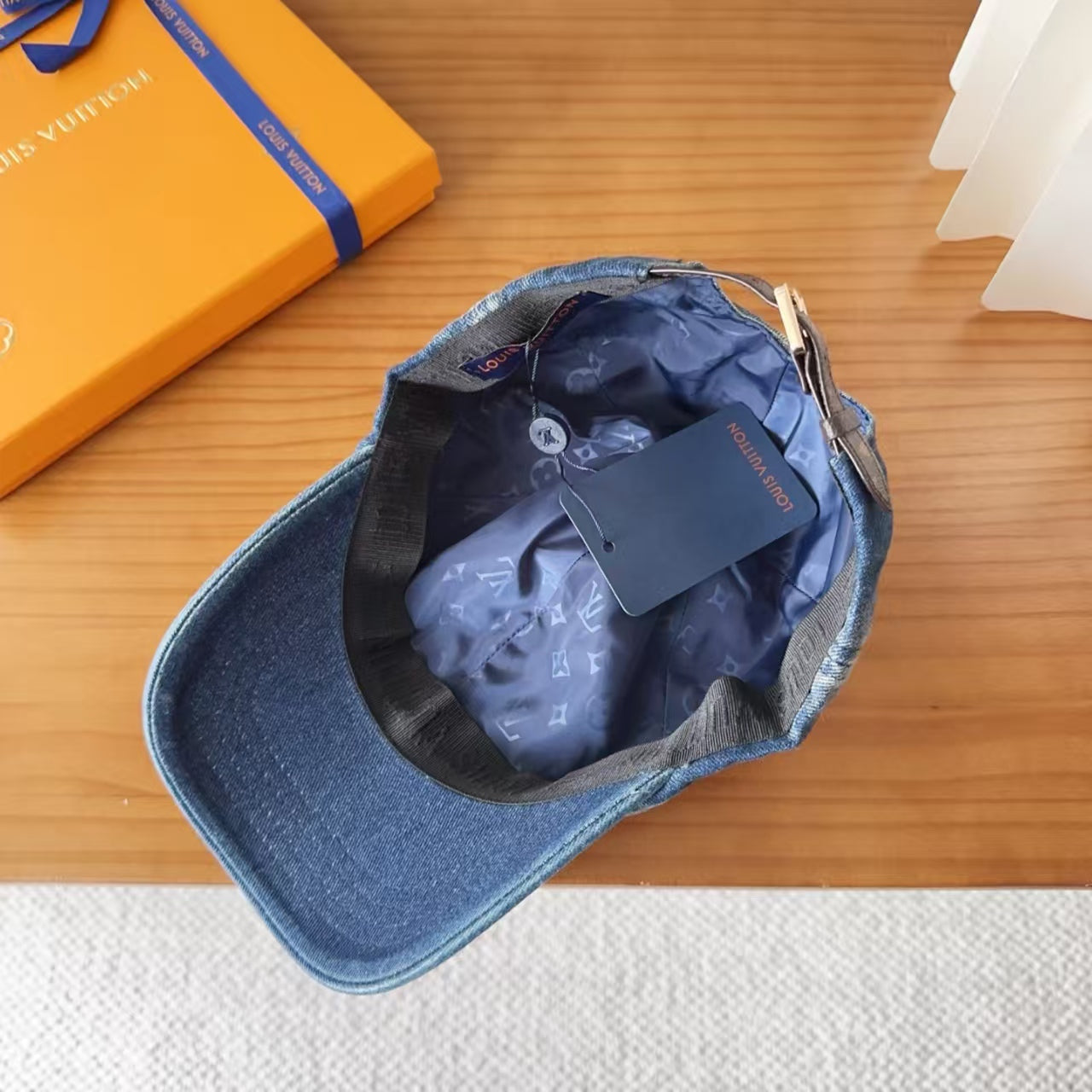 New denim hat