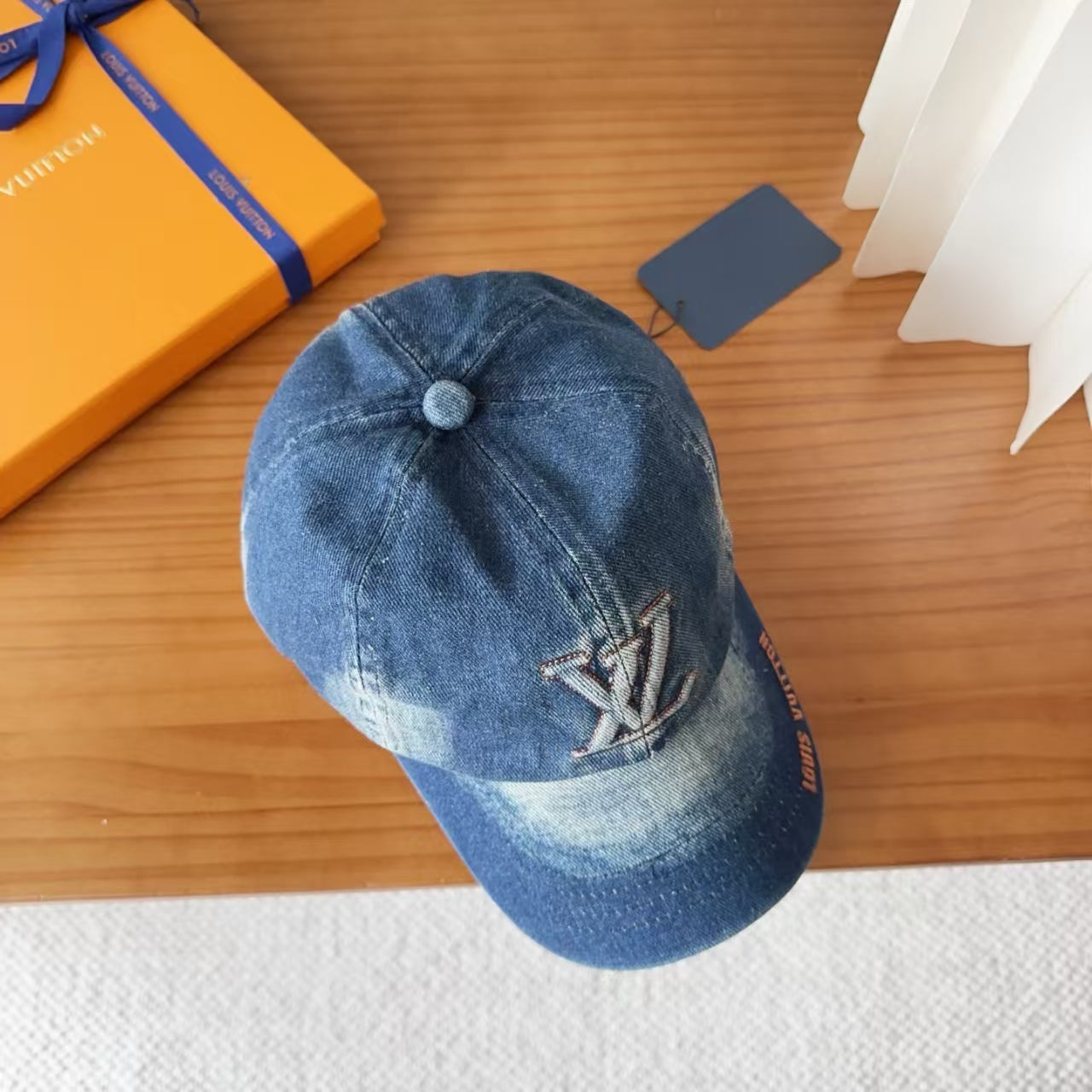 New denim hat