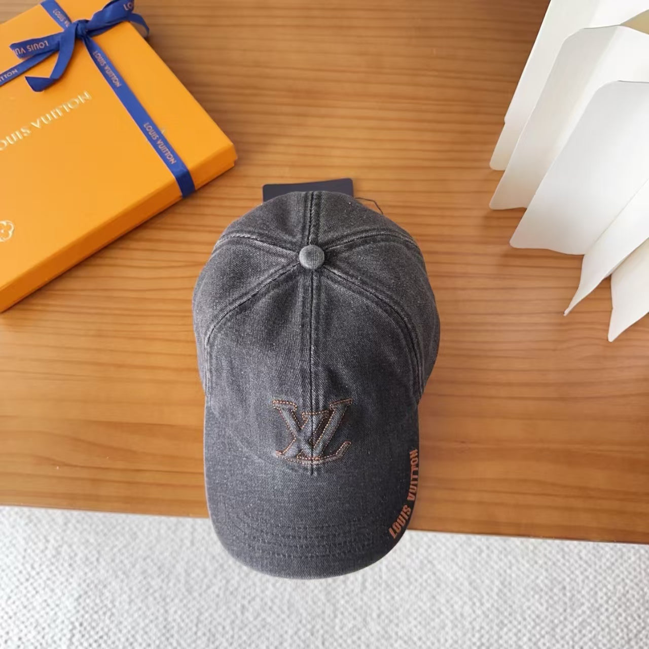 New denim hat