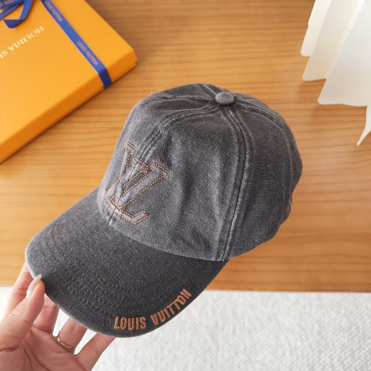 New denim hat