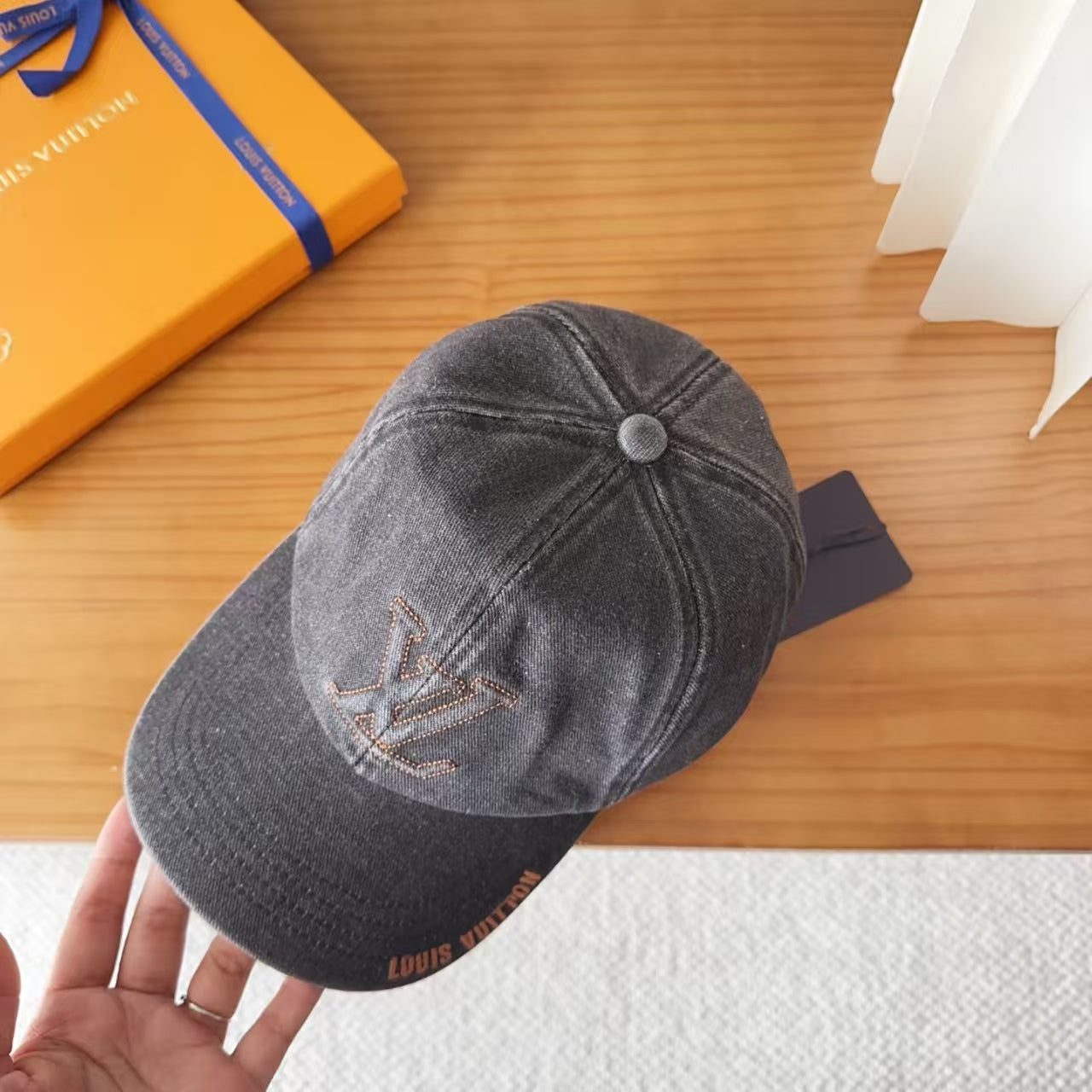 New denim hat