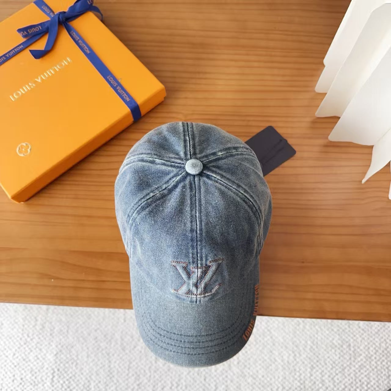 New denim hat