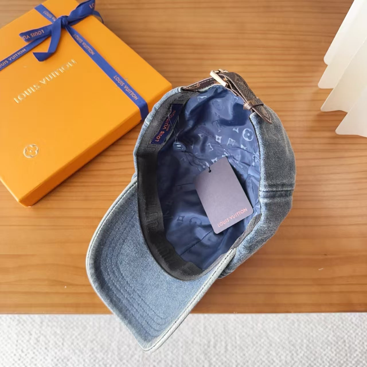 New denim hat