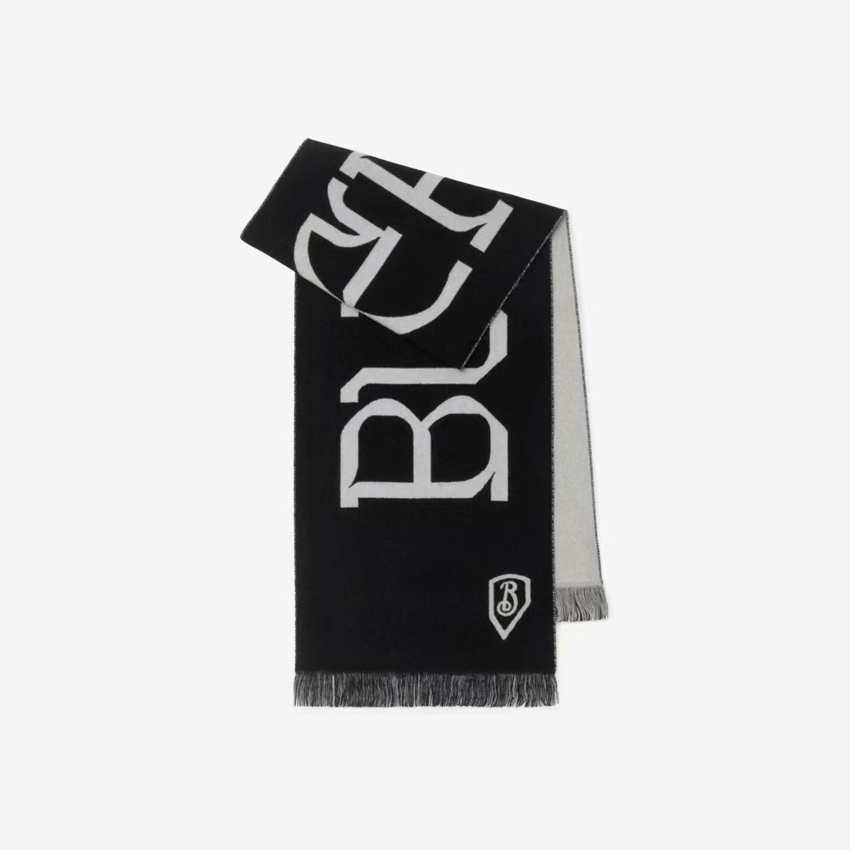 New double-sided two tone scarf