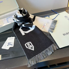 New double-sided two tone scarf