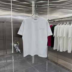 New round neck short sleeved T-shirt