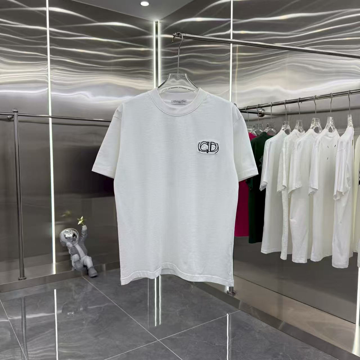 New patch short sleeved T-shirt