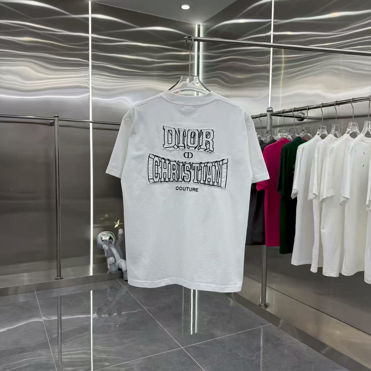 New patch short sleeved T-shirt