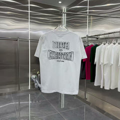 New patch short sleeved T-shirt