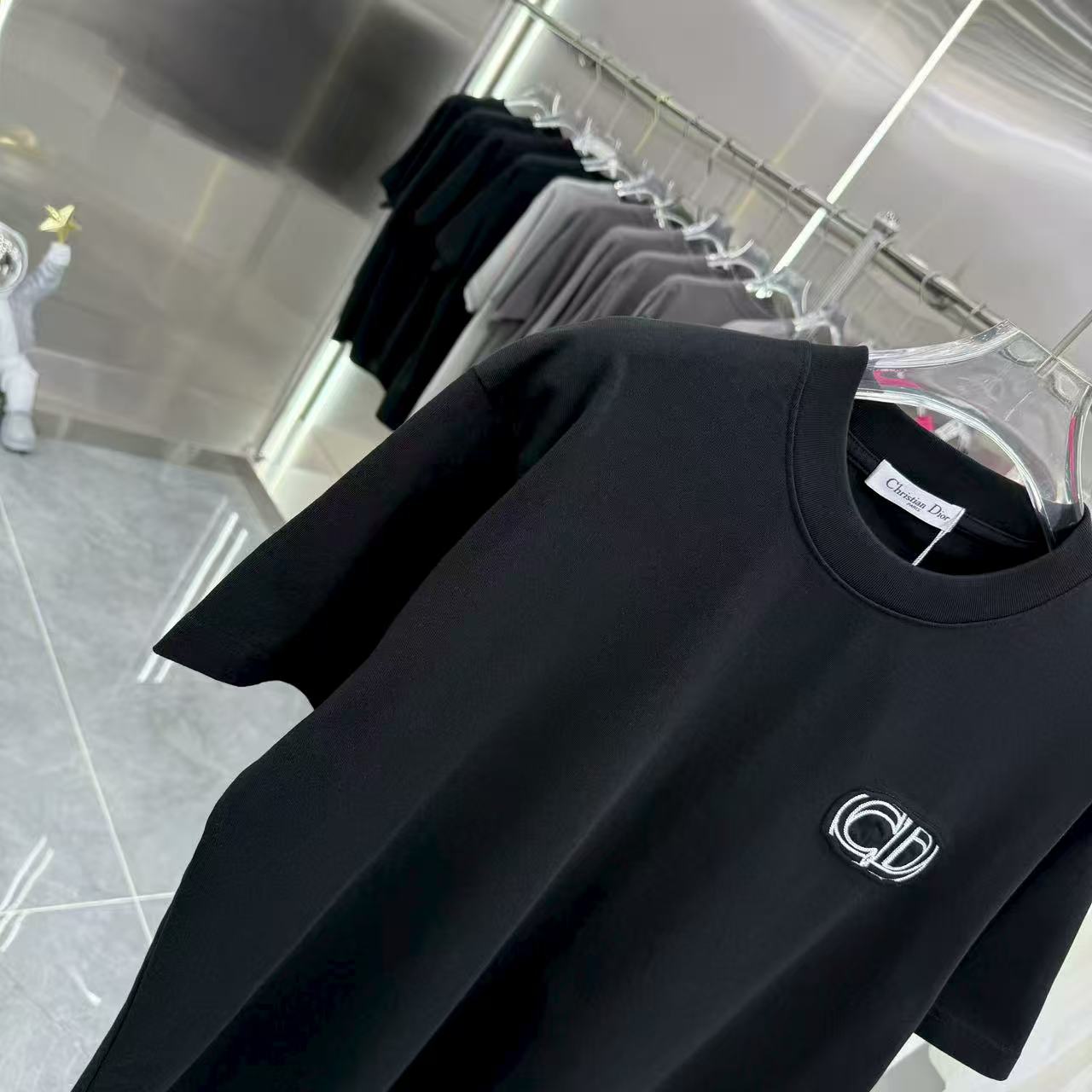 New patch short sleeved T-shirt