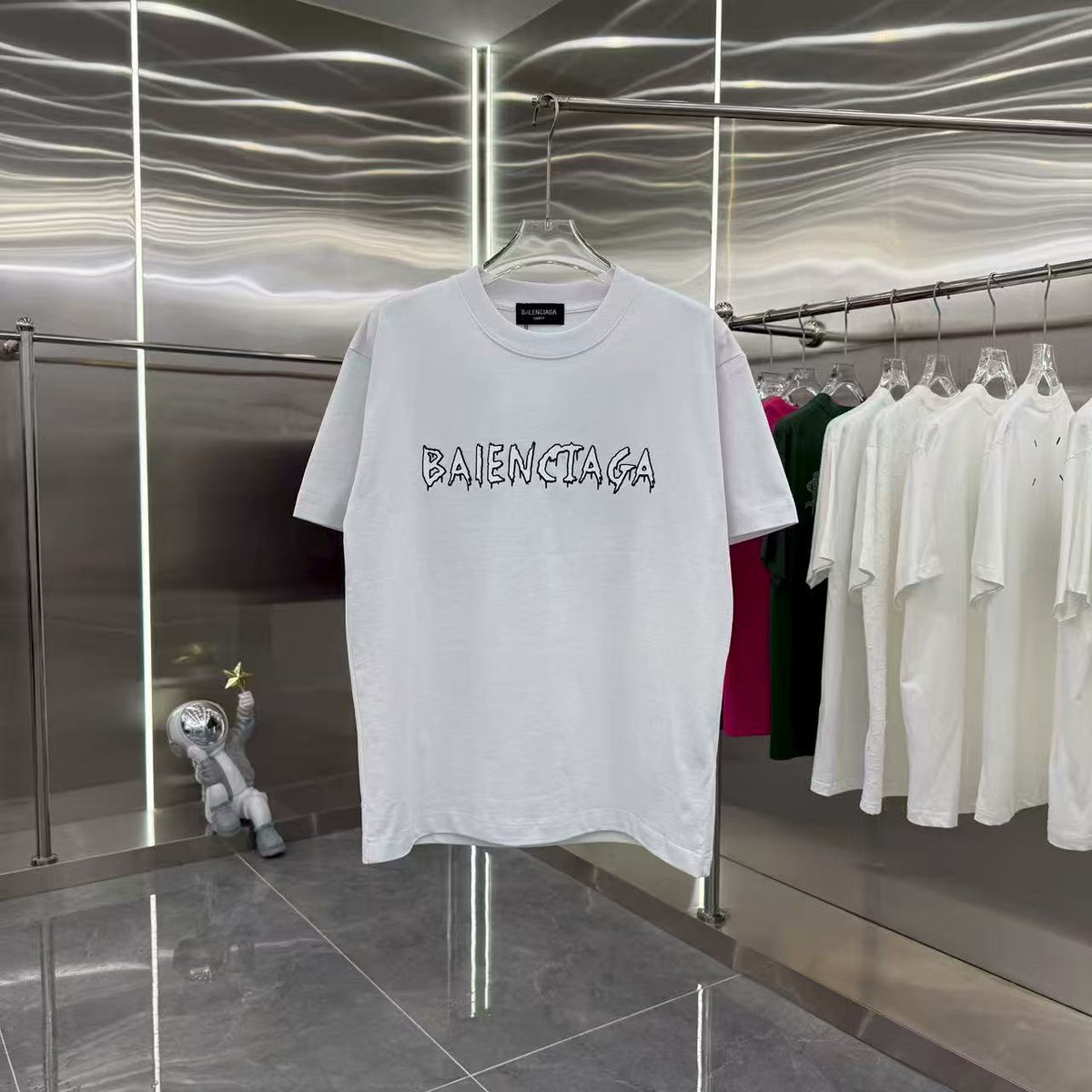 New flocking short sleeved T-shirt
