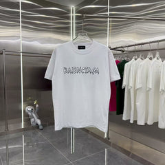 New flocking short sleeved T-shirt