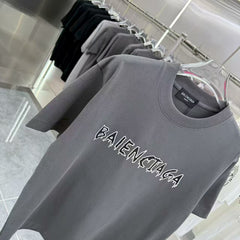 New flocking short sleeved T-shirt