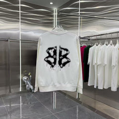 New flocking hoodie