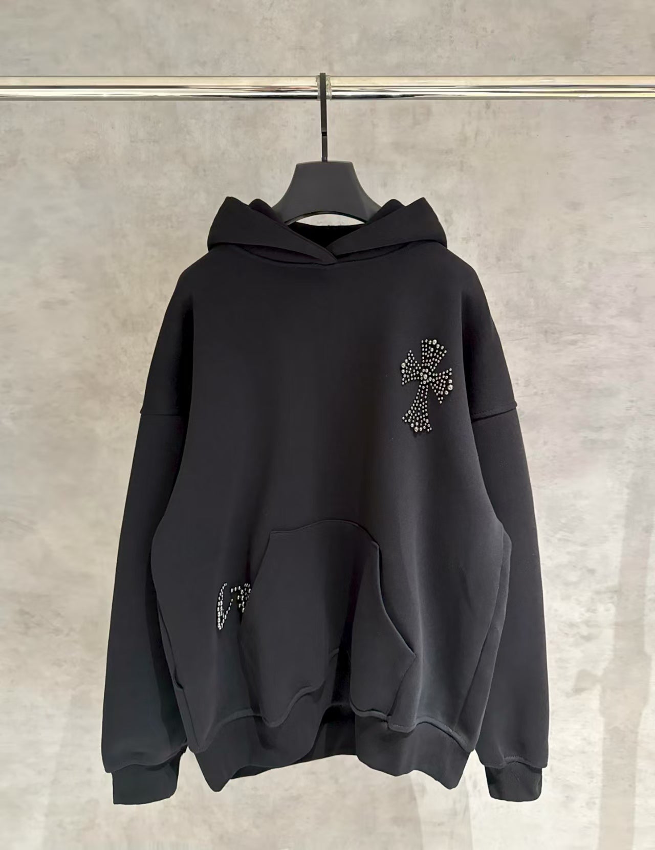 New long sleeved hooded sweatshirt